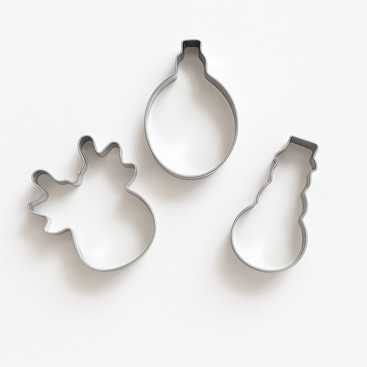 Set forme metalice Crăciun – 3 pies