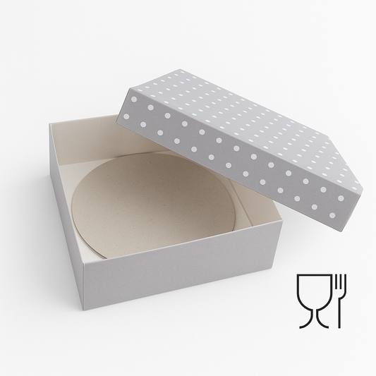 Cutie carton pentru tort cu capac
