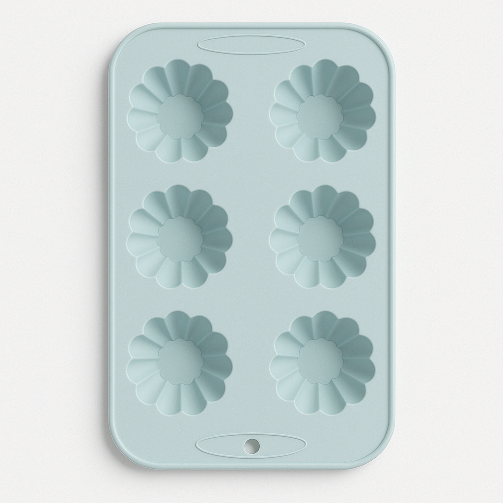 Formă din silicon cu 6 flori