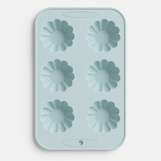 Formă din silicon cu 6 flori